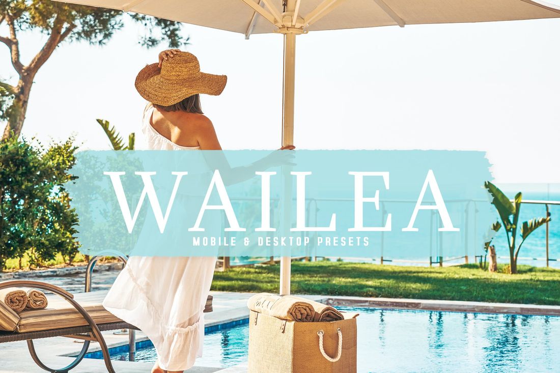 Wailea Mobile & Desktop Lightroom Presets