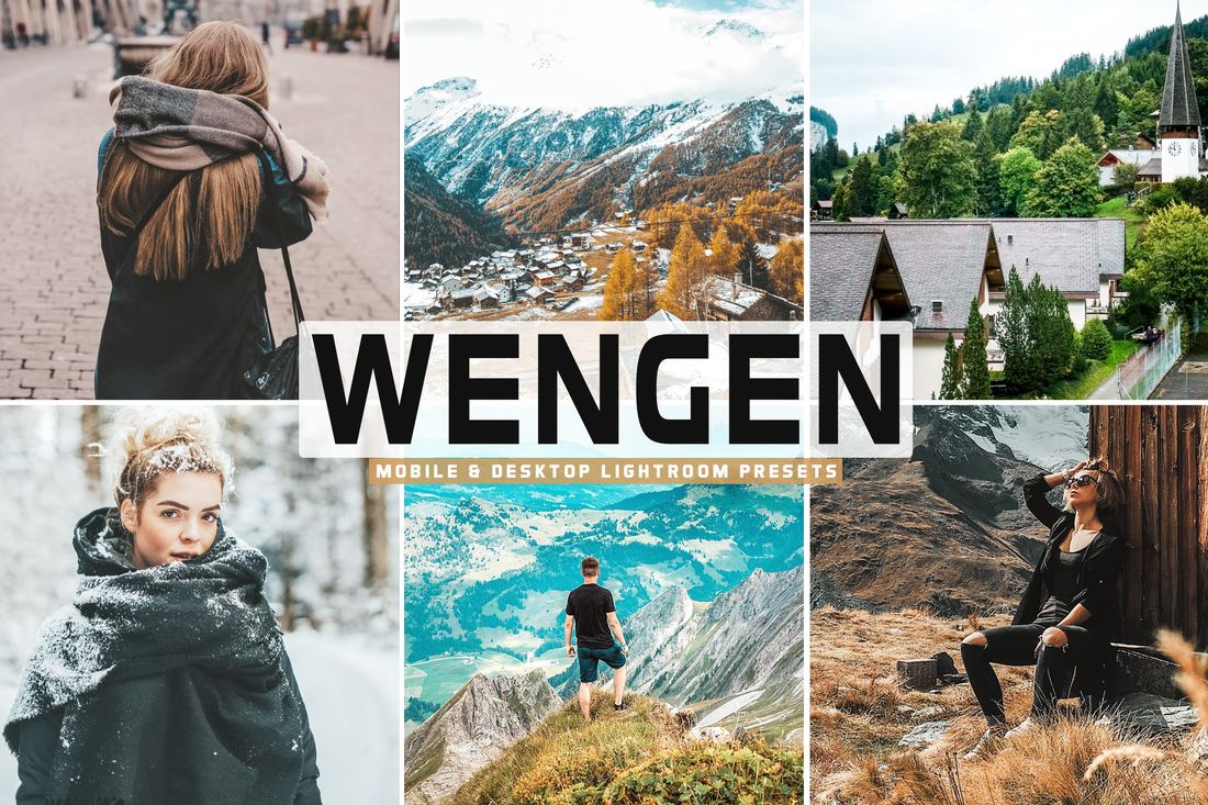 Wengen Mobile & Desktop Lightroom Presets