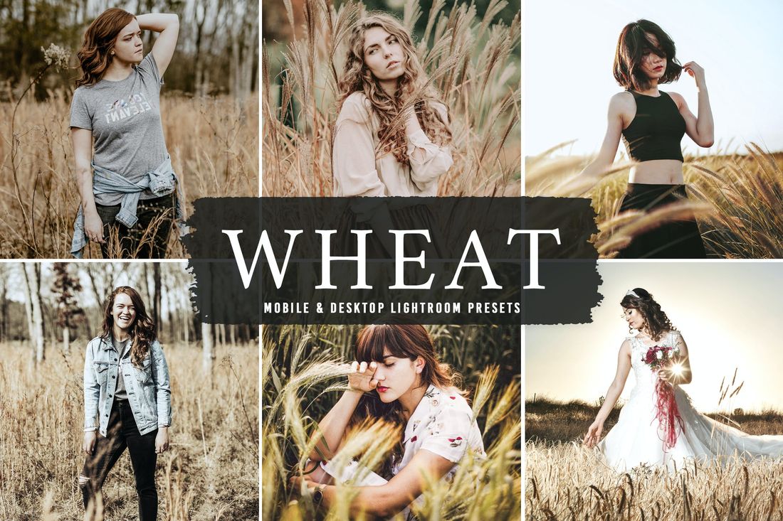 Wheat Mobile & Desktop Lightroom Presets