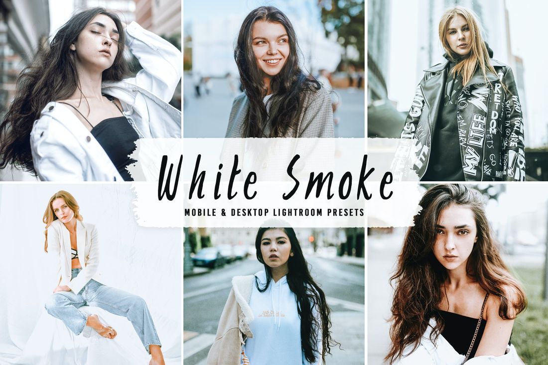 White Smoke Mobile & Desktop Lightroom Presets
