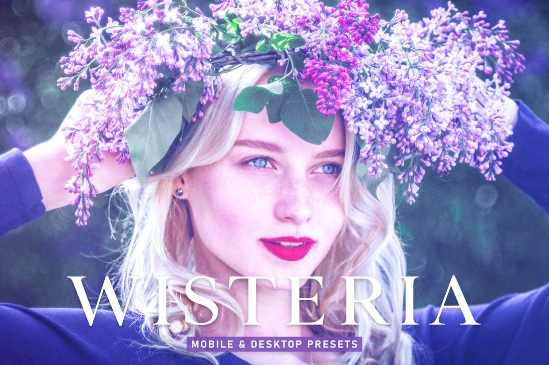 Wisteria Mobile & Desktop Lightroom Presets V2