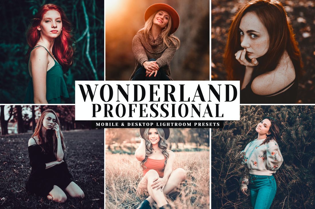 Wonderland Pro Mobile & Desktop Lightroom Presets