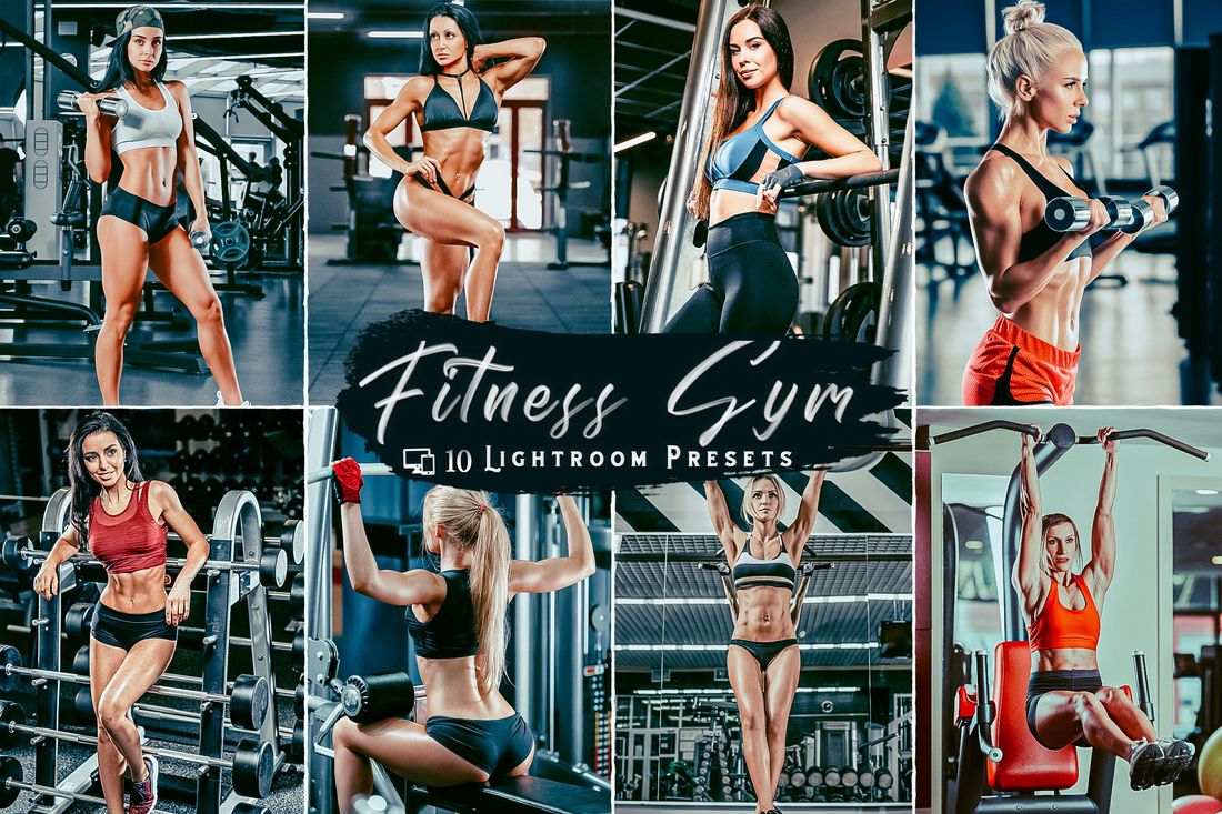 10 Fitness Vibes Lightroom Presets Mobile Desktop