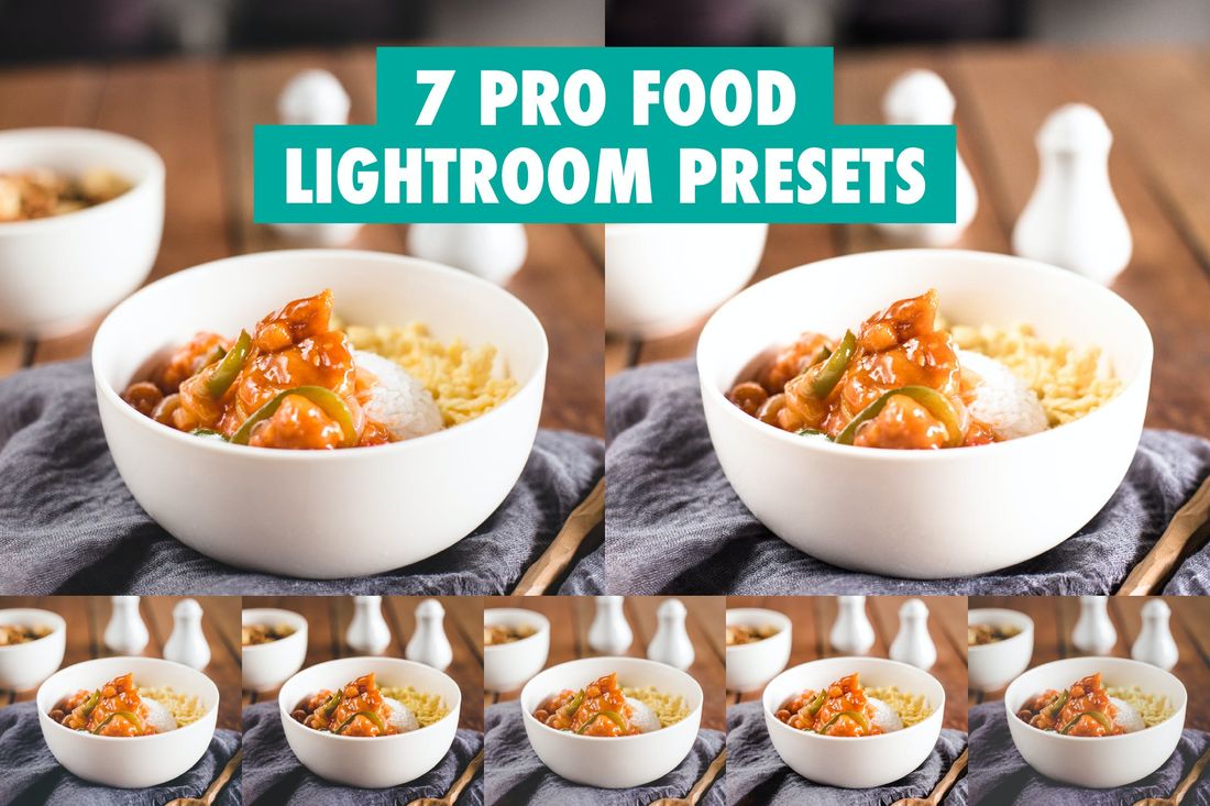 7 Pro Food Lightroom Presets