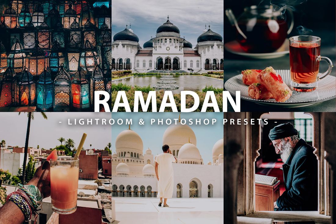 7 Ramadan Lightroom and Photoshop Presets