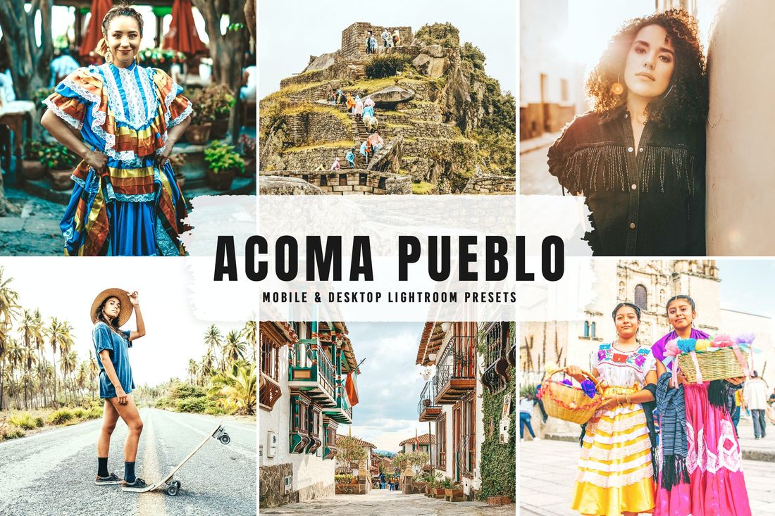 Acoma Pueblo Mobile & Desktop Lightroom Presets