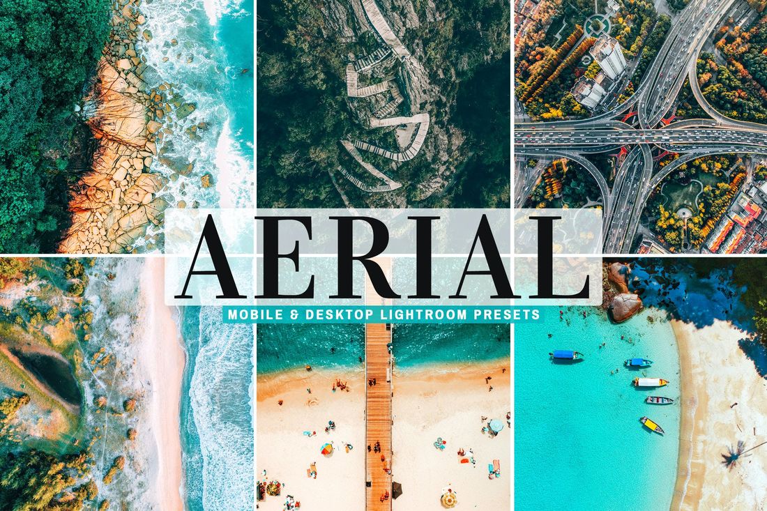 Aerial Mobile & Desktop Lightroom Presets