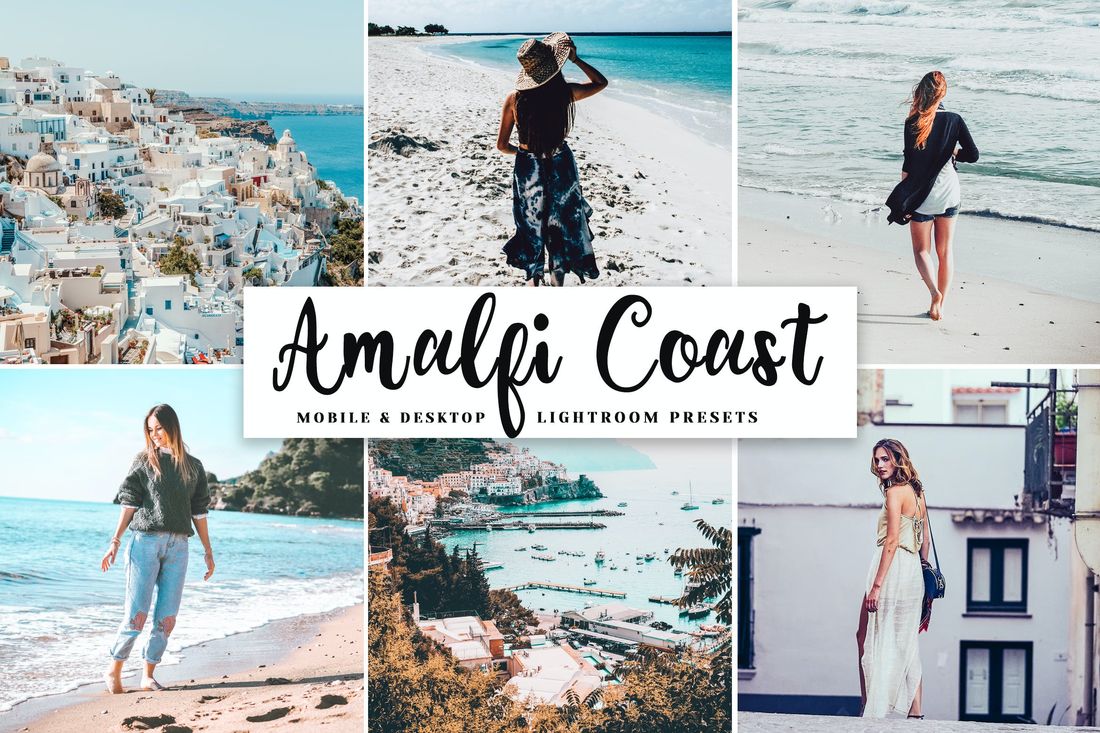 Amalfi Coast Mobile & Desktop Lightroom Presets