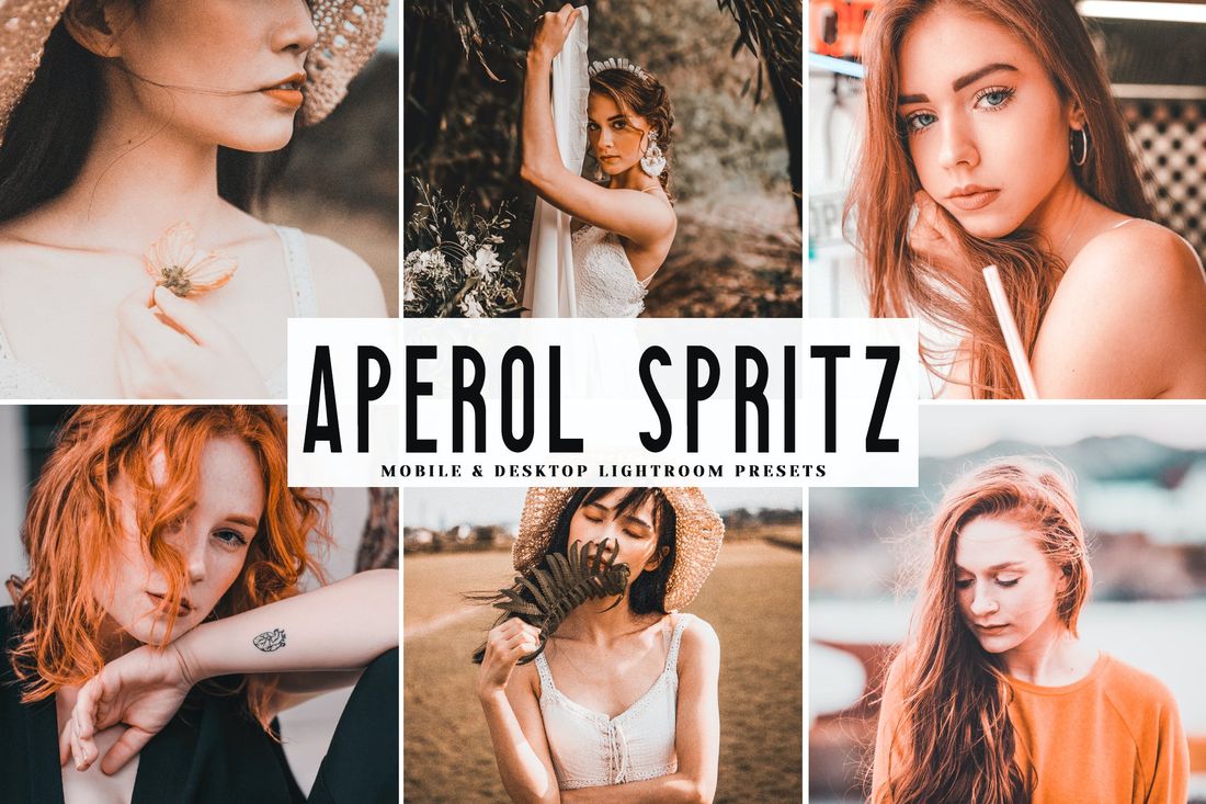 Aperol Spritz Mobile & Desktop Lightroom Presets