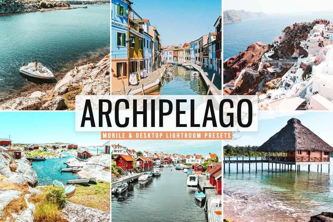 Archipelago Mobile & Desktop Lightroom Presets