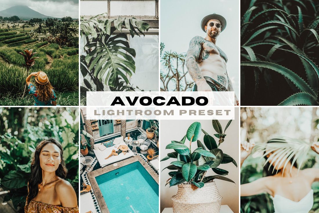 Avocado Greenish Foliage Mobile Lightroom preset