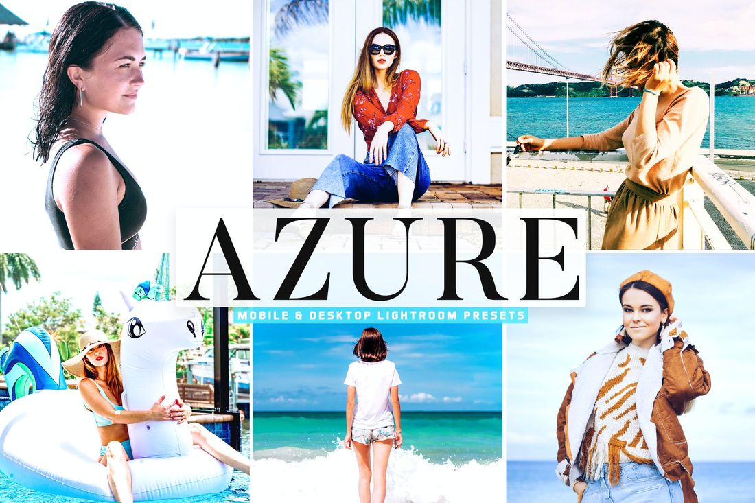 Azure Mobile & Desktop Lightroom Presets