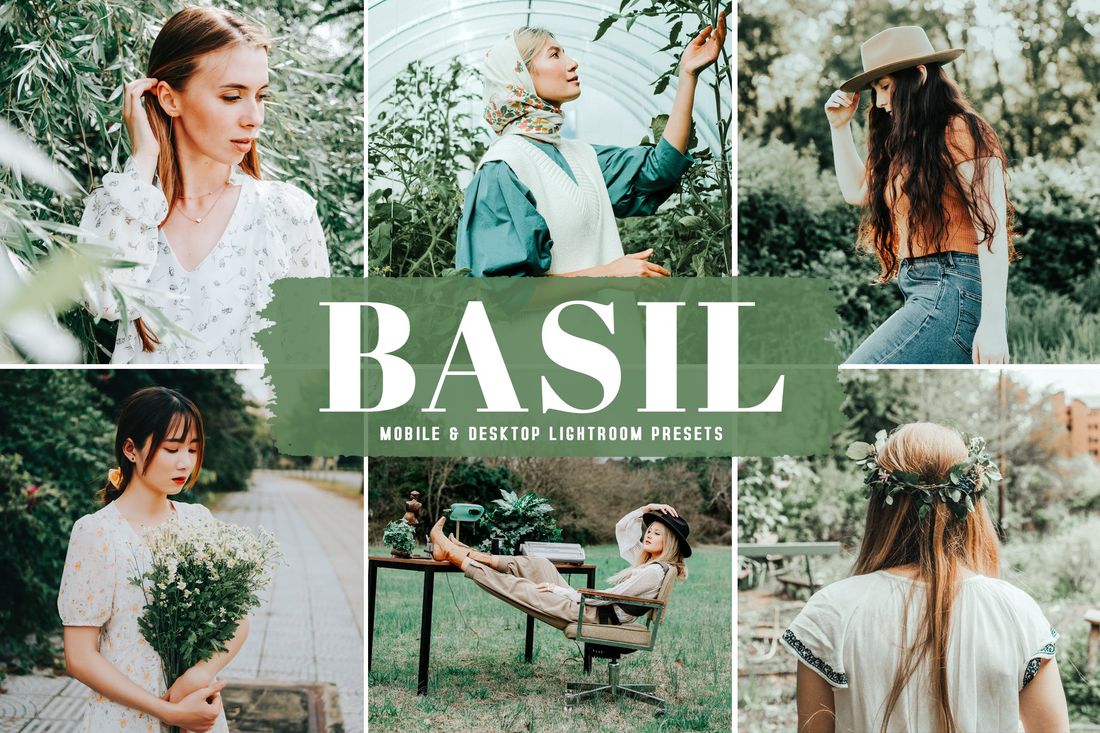 Basil Mobile & Desktop Lightroom Presets