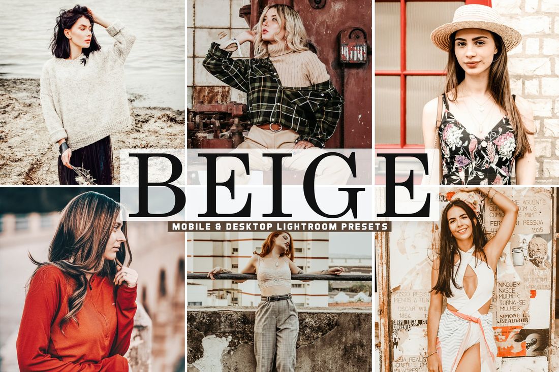 Beige Mobile & Desktop Lightroom Presets