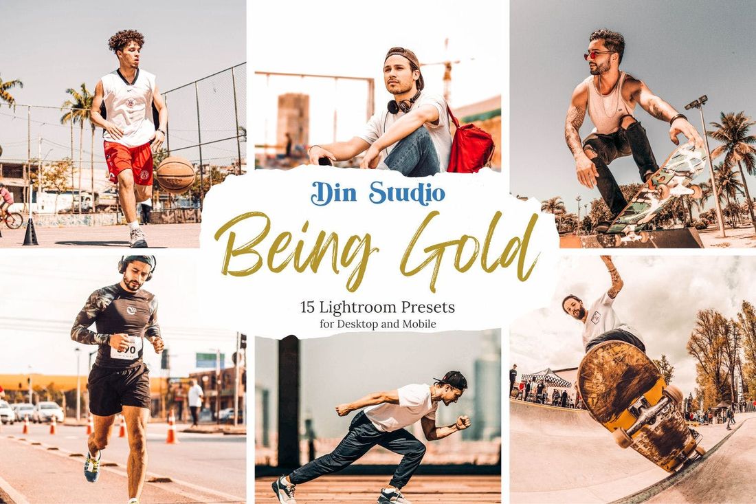 Being Gold Lightroom Presets