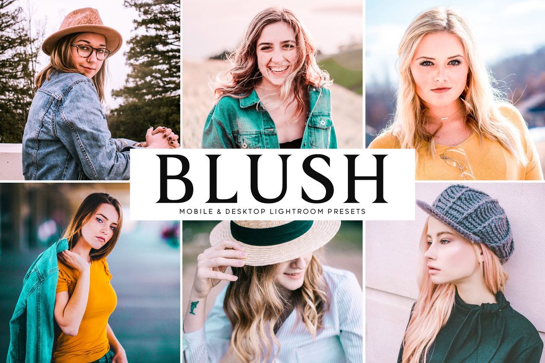 Blush Mobile & Desktop Lightroom Presets