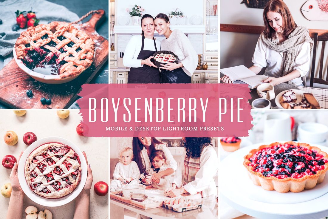 Boysenberry Pie Mobile & Desktop Lightroom Presets