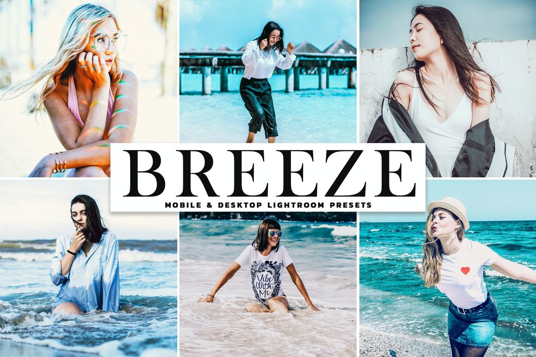 Breeze Mobile & Desktop Lightroom Presets