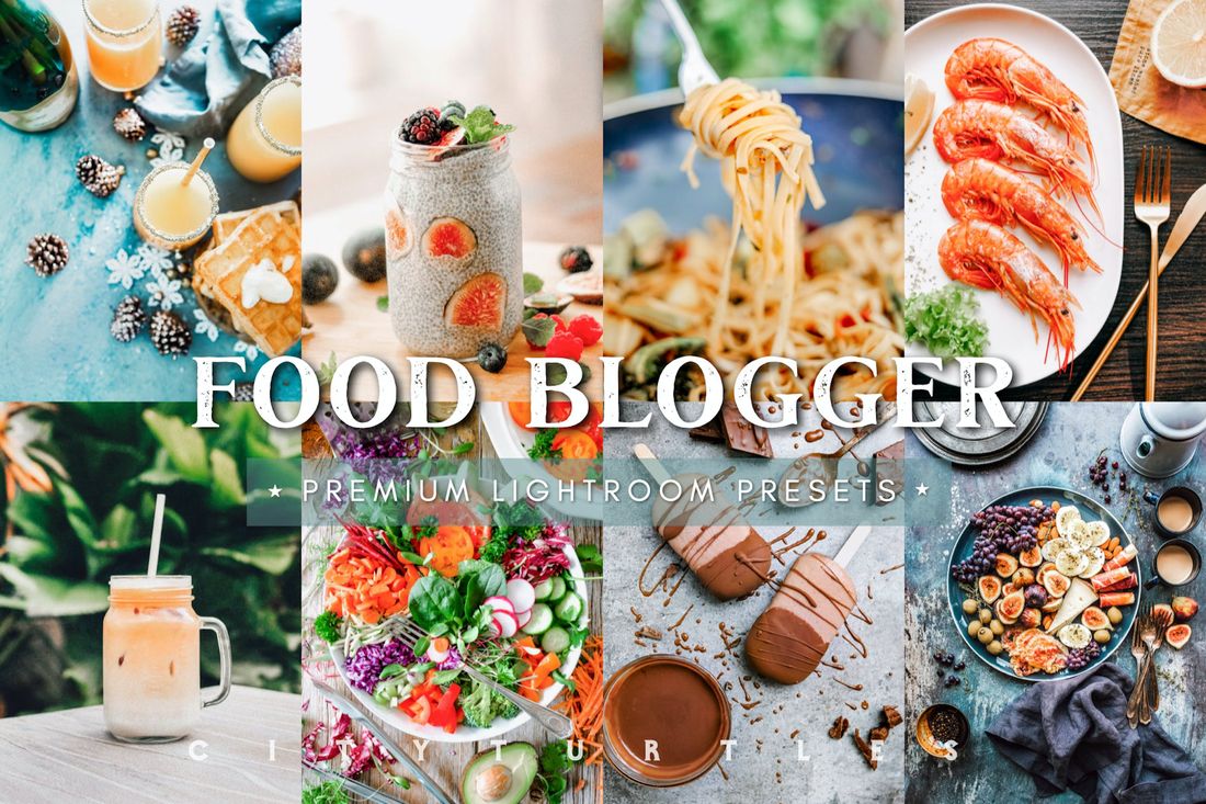 Bright Vibrant Food Photography Lightroom Presets