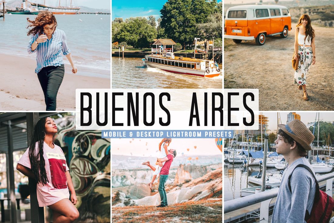 Buenos Aires Mobile & Desktop Lightroom Presets