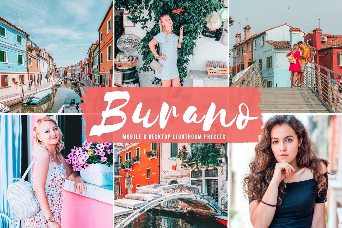 Burano Mobile & Desktop Lightroom Presets