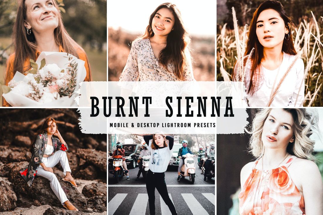 Burnt Sienna Mobile & Desktop Lightroom Presets