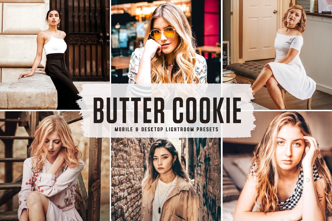 Butter Cookie Mobile & Desktop Lightroom Presets