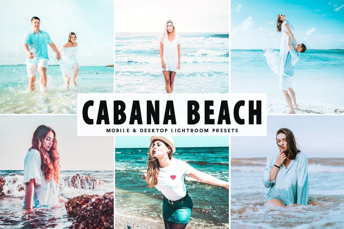 Cabana Beach Mobile & Desktop Lightroom Presets