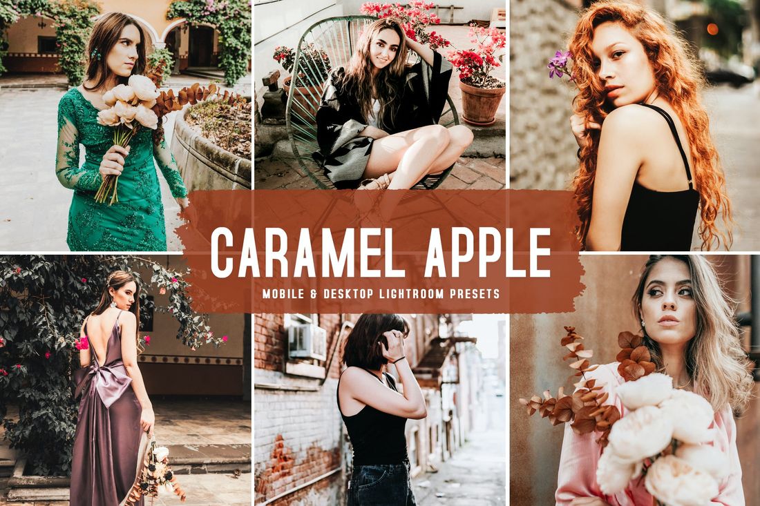 Caramel Apple Mobile & Desktop Lightroom Presets
