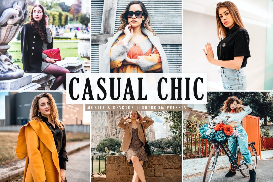 Casual Chic Mobile & Desktop Lightroom Presets