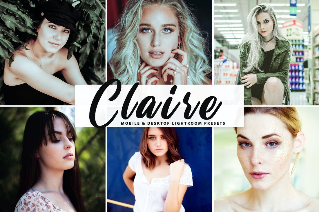 Claire Mobile & Desktop Lightroom Presets