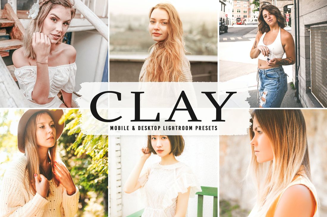 Clay Mobile & Desktop Lightroom Presets