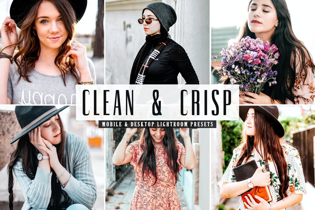 Clean & Crisp Mobile & Desktop Lightroom Presets