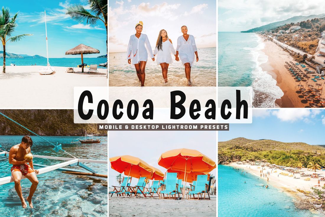Cocoa Beach Mobile & Desktop Lightroom Presets