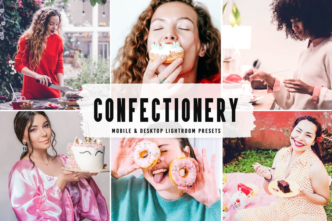 Confectionery Mobile & Desktop Lightroom Presets