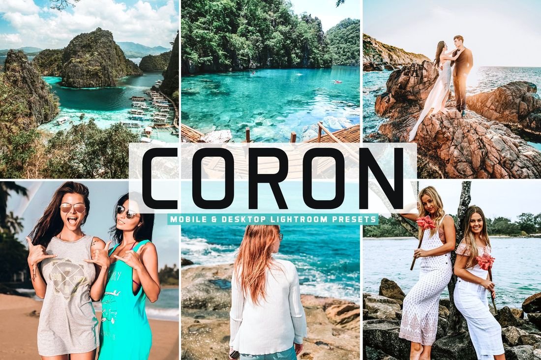 Coron Mobile & Desktop Lightroom Presets