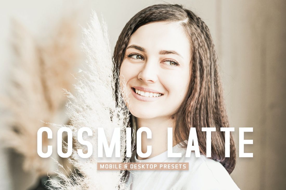 Cosmic Latte Mobile & Desktop Lightroom Presets