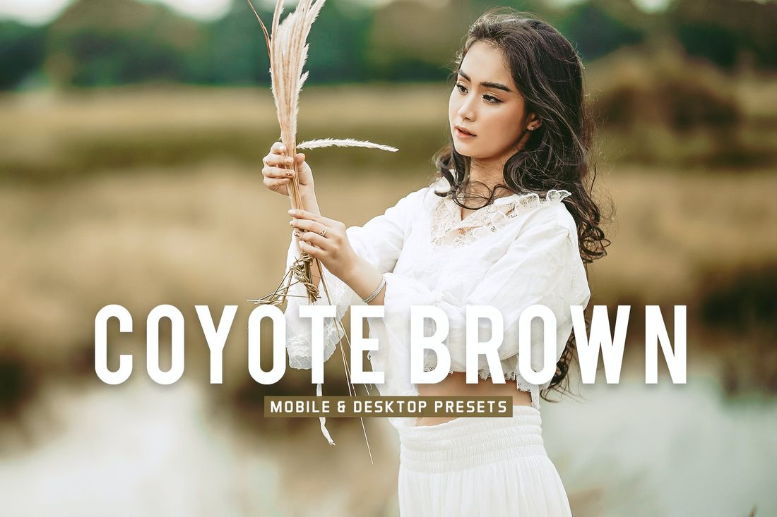 Coyote Brown Mobile & Desktop Lightroom Presets