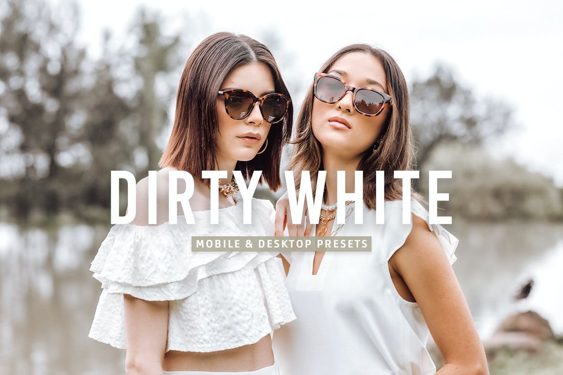 Dirty White Mobile & Desktop Lightroom Presets