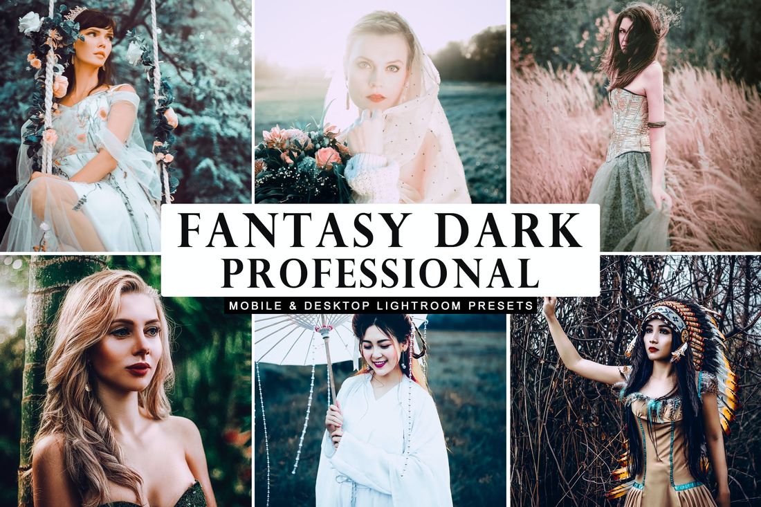 Fantasy Dark Professional Lightroom Presets