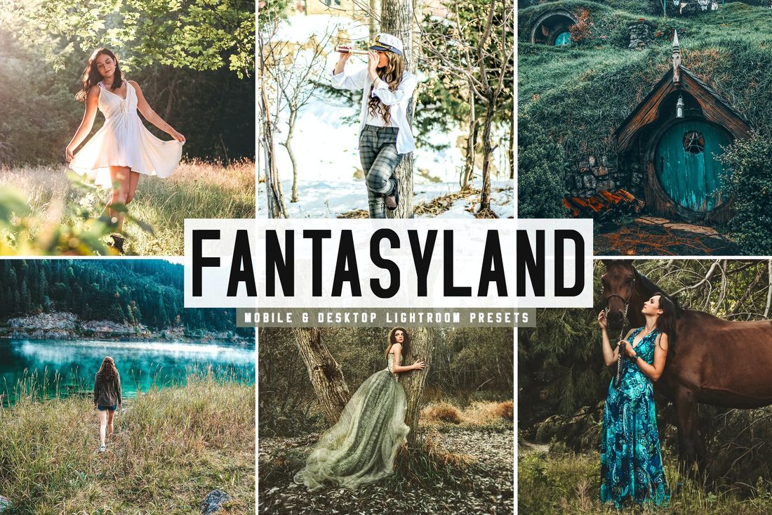 Fantasyland Mobile & Desktop Lightroom Presets
