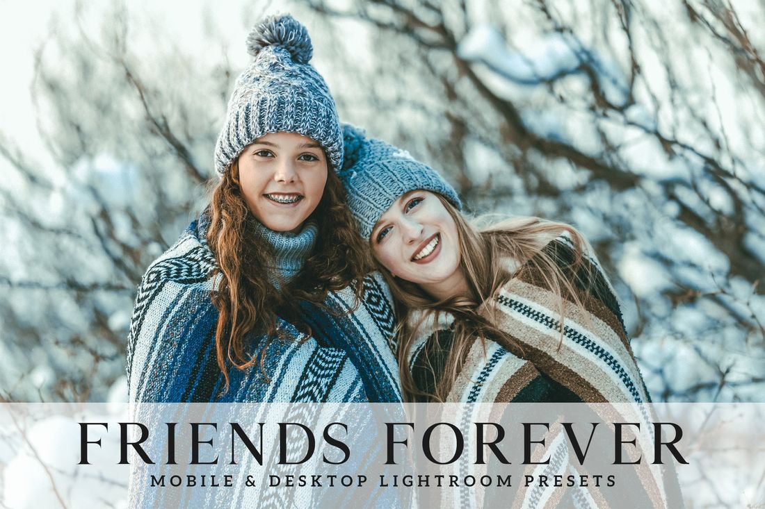 Friends Forever Mobile & Desktop Lightroom Presets