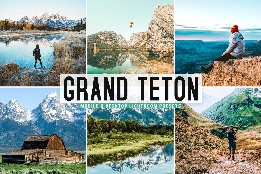 Grand Teton Mobile & Desktop Lightroom Presets