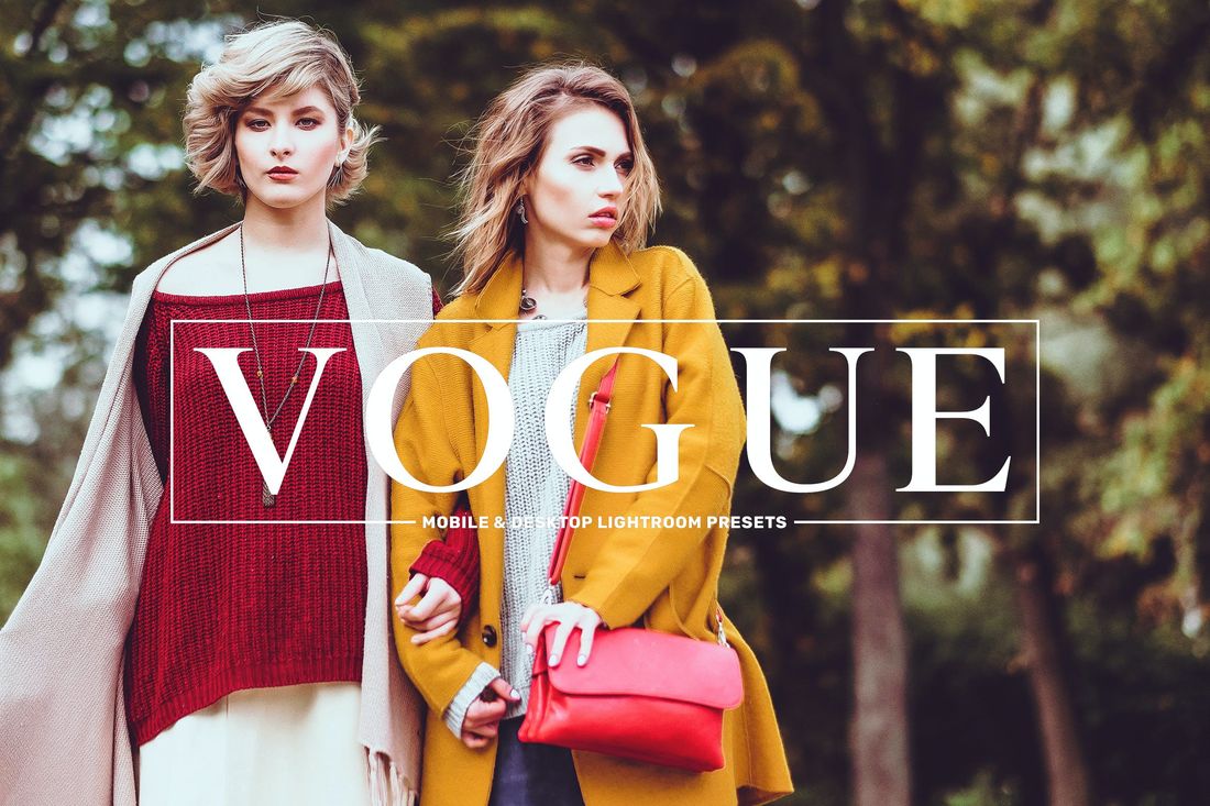 Vogue Mobile & Desktop Lightroom Presets Pack