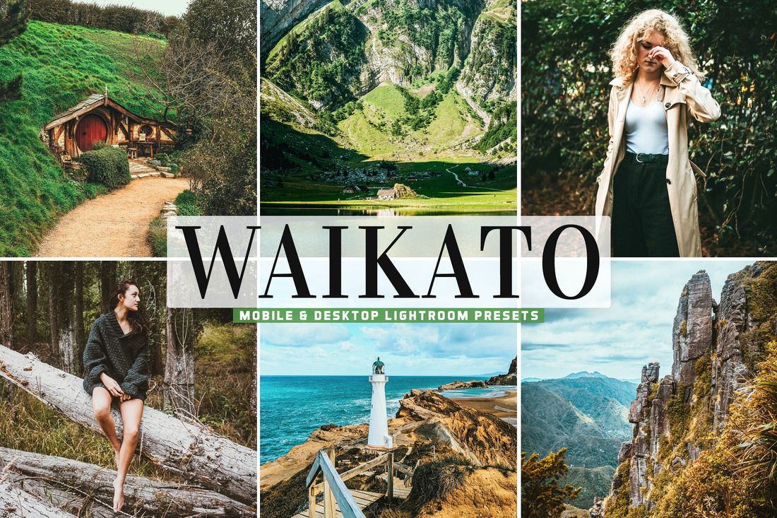 Waikato Mobile & Desktop Lightroom Presets