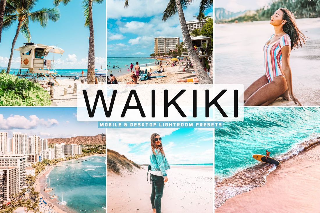 Waikiki Mobile & Desktop Lightroom Presets