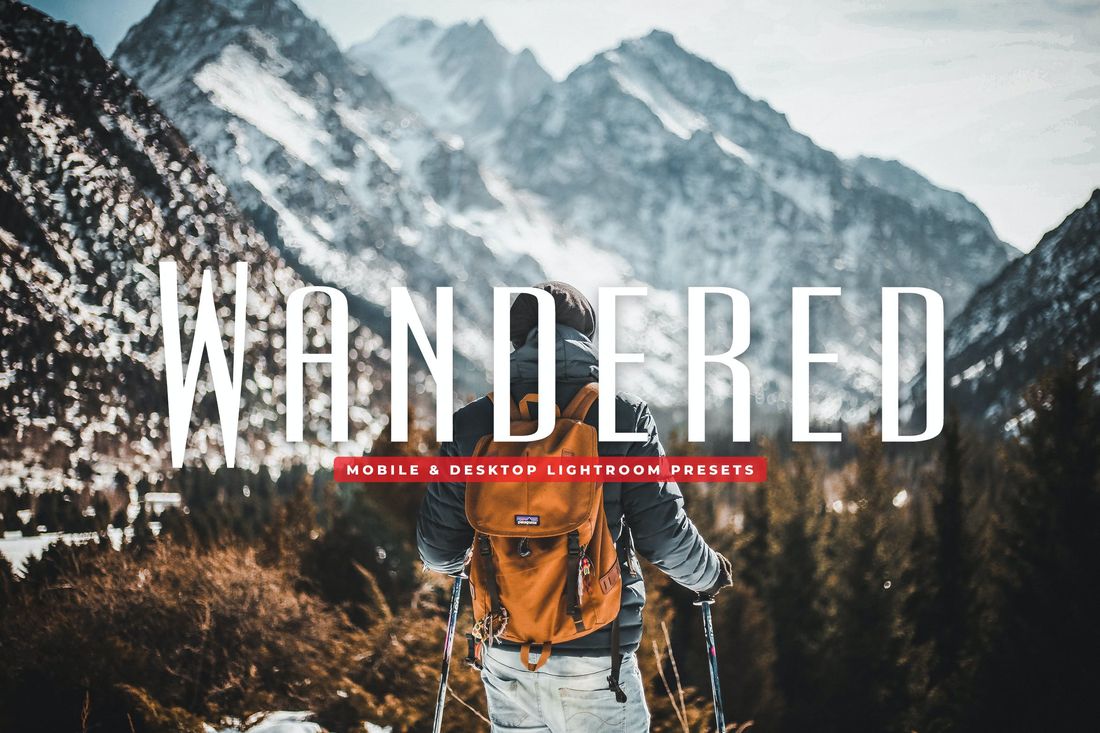Wandered Mobile & Desktop Lightroom Presets