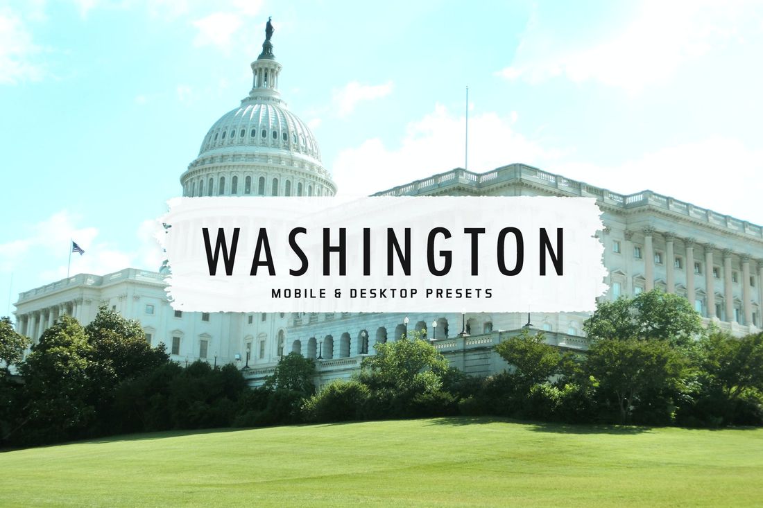 Washington Mobile & Desktop Lightroom Presets