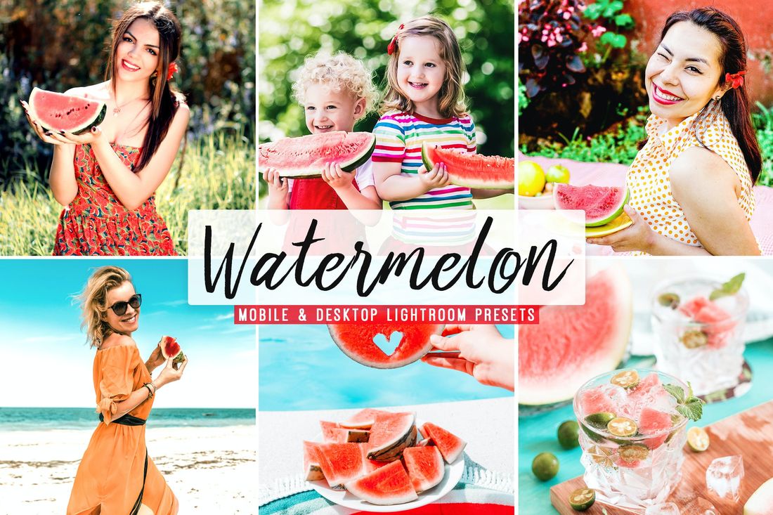 Watermelon Mobile & Desktop Lightroom Presets