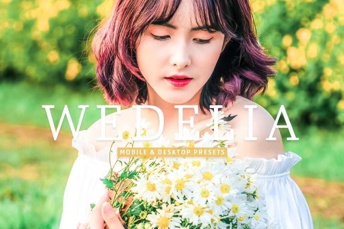 Wedelia Mobile & Desktop Lightroom Presets
